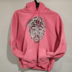 2Pac Tupac Pink Hoodie